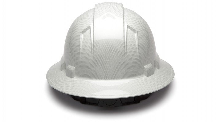 Pyramex Ridgeline Carbon Dipped Full Brim Hard Hat - HP54116S