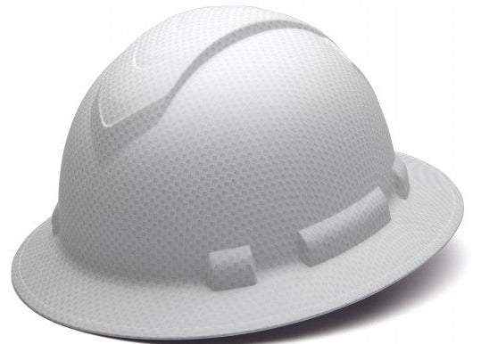 Gray full brim hard hat on sale