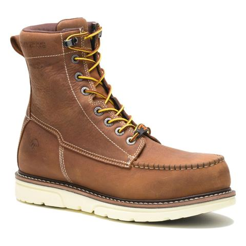 Wolverine 8 inch best sale moc toe work boots