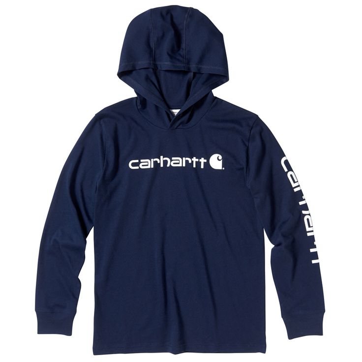 Carhartt Kids Long Sleeve Hooded Tee Child - CA6136