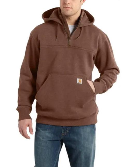 Carhartt Men's Rain Defender Loose Fit Heavyweight Quarter-Zip Sweatshirt - 100617