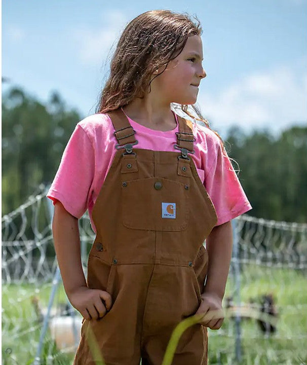 Carhartt Duck Bib Brown Carhartt Bibs Carhartt Women's Dark Brown
