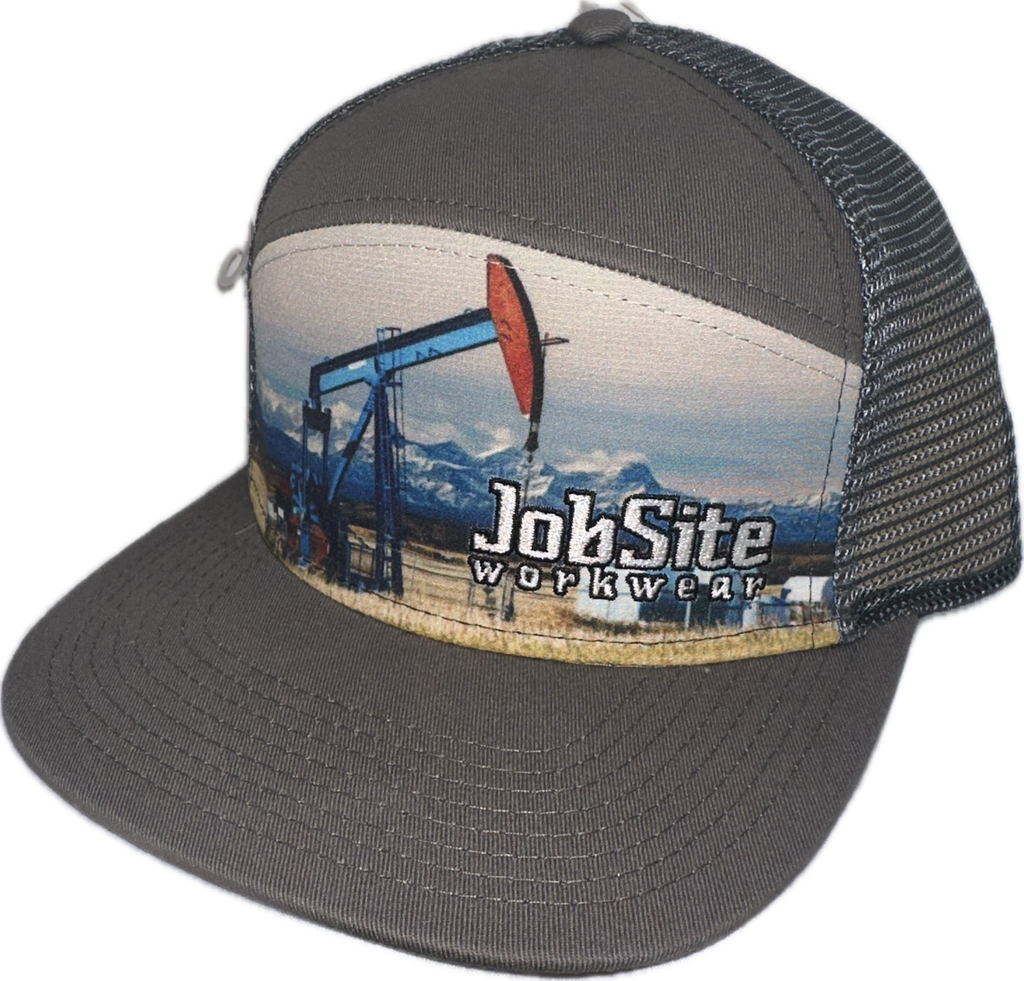 JobSite Skull Snap Flat Brim - AC004A