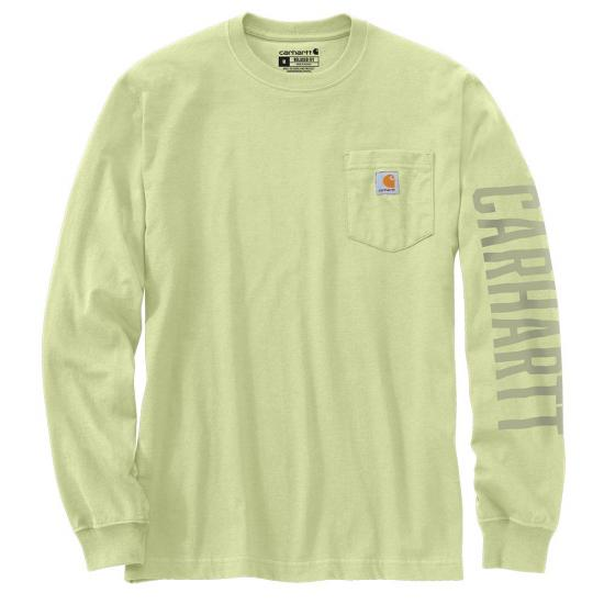 【Carhartt】LONG-SLEEVE LOGO SLEEVE GRAPHIC T-SHIRT Carhartt Graphic Long Sleeve T-Shirt - 105041 G68 – JobSite