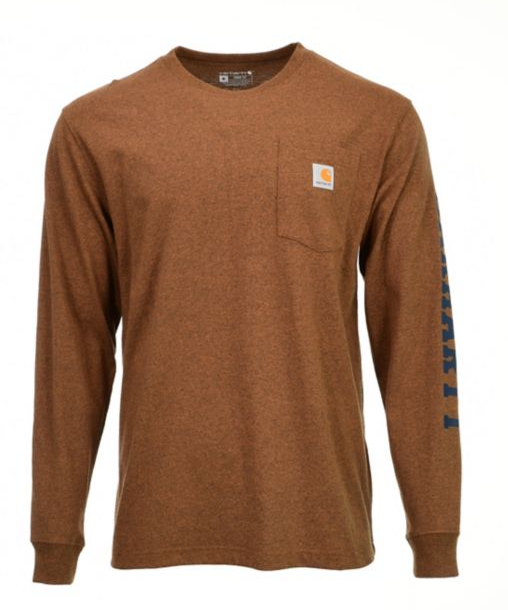 Carhartt Long Sleeve Arm Logo T-Shirt - 105495