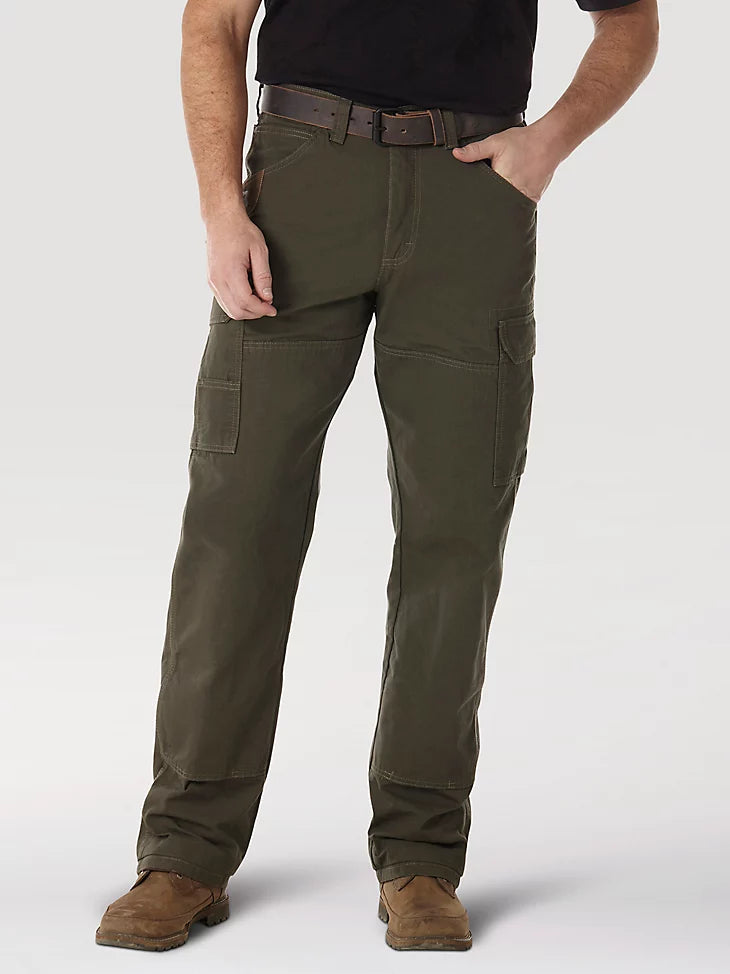 Wrangler ripstop 2025 cargo pants green