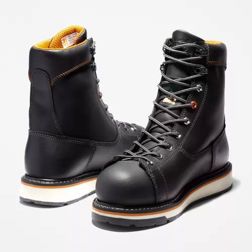 Timberland PRO Men s GRIDWORKS 8 Alloy Toe Work Boots Black TB0A12EO001 9