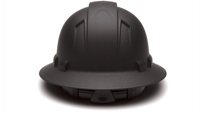 Pyramex Ridgeline Carbon Dipped Full Brim Hard Hat - HP54117