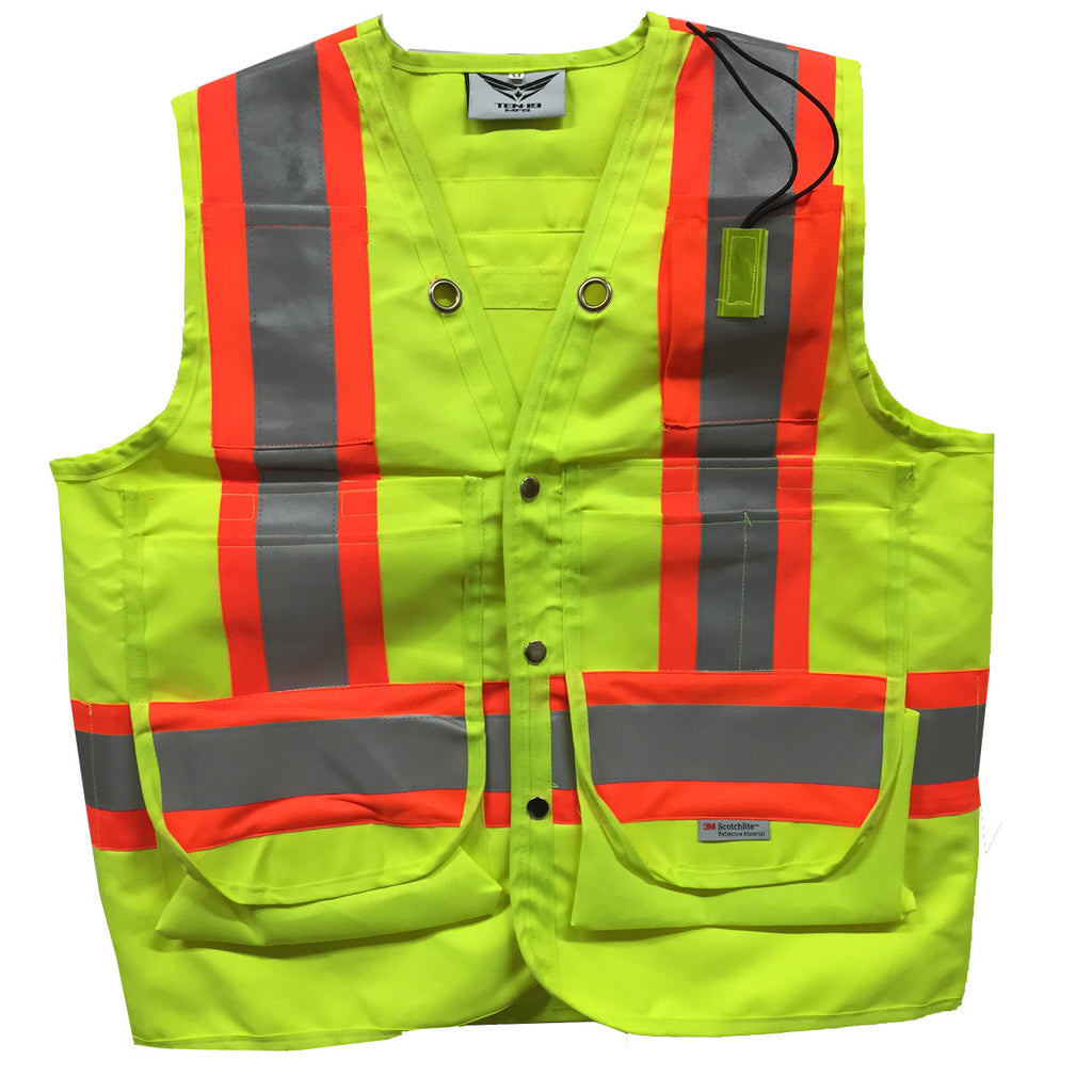 Ten-19 Surveyors Safety Vest - SFCA04 CLEARANCE