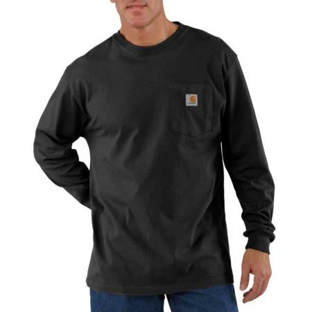 Carhartt Pocket Crewneck Long Sleeve T-Shirt - K126