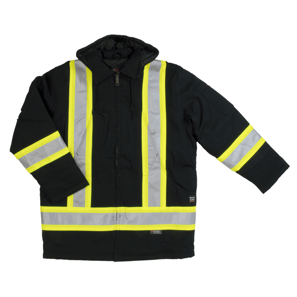 Tough Duck Safety Parka S157 JobSite Workwear