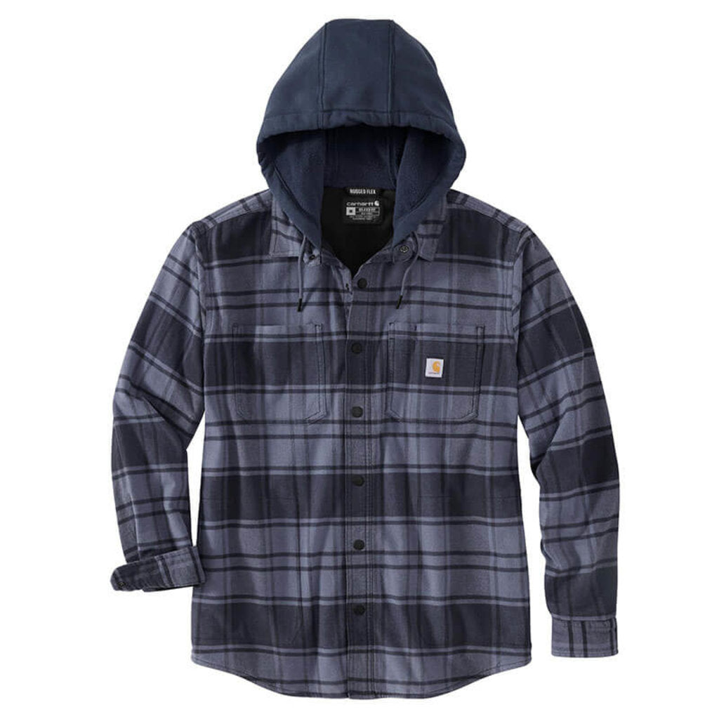 Carhartt Flannel Lined Shirt Jacket - 105621 – JobSite Workwear