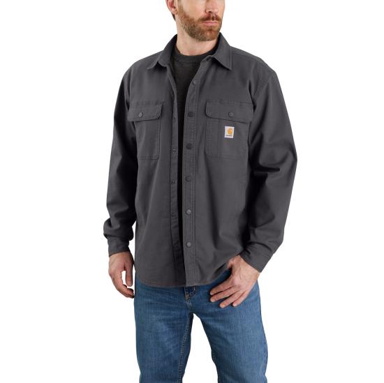 Carhartt Rugged Flex Canvas Fleece Lined Shirt Jac - 105419