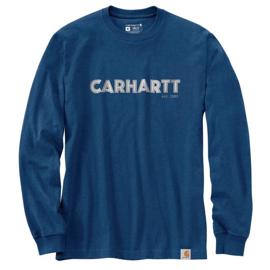 Carhartt Heavyweight Long Sleeve Graphic Shirt - 105422