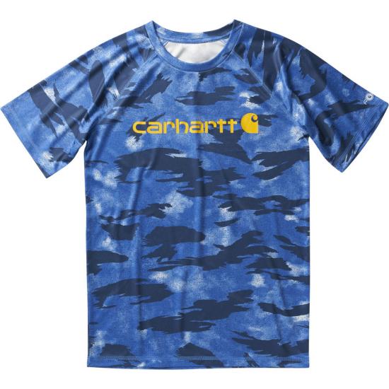Carhartt Kids Short Sleeve Camo Shirt - CA6244